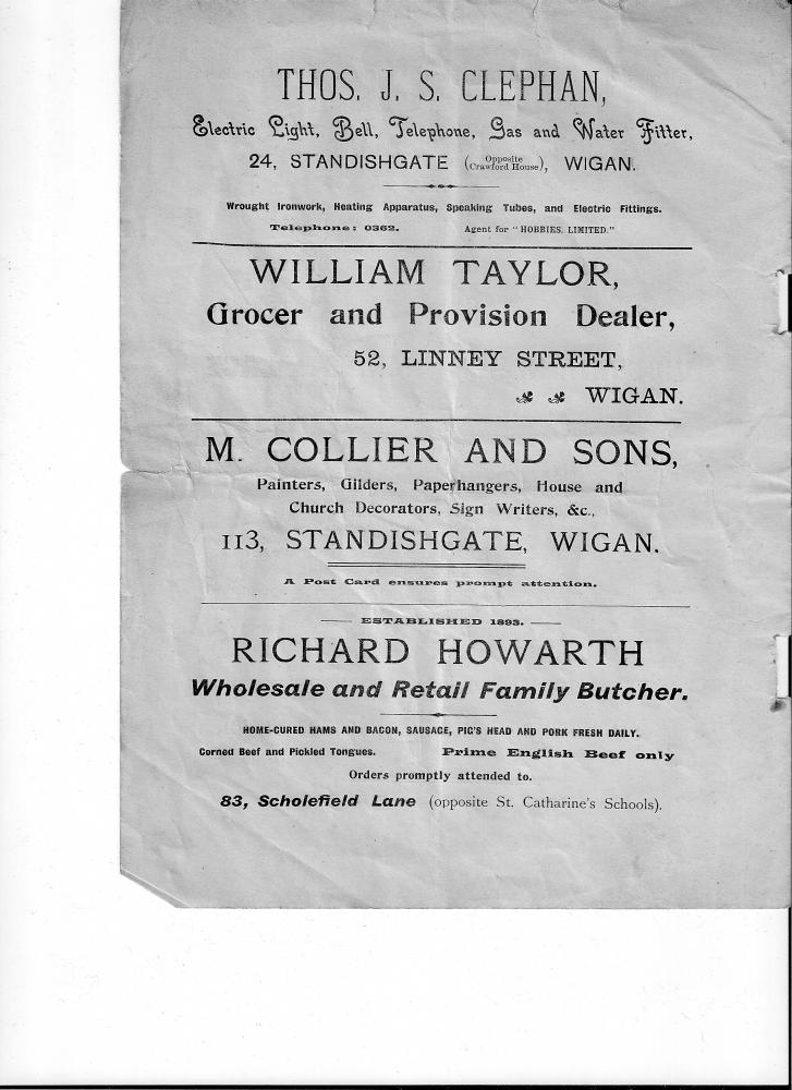 St Catharine's Church Parish Magazine April1912