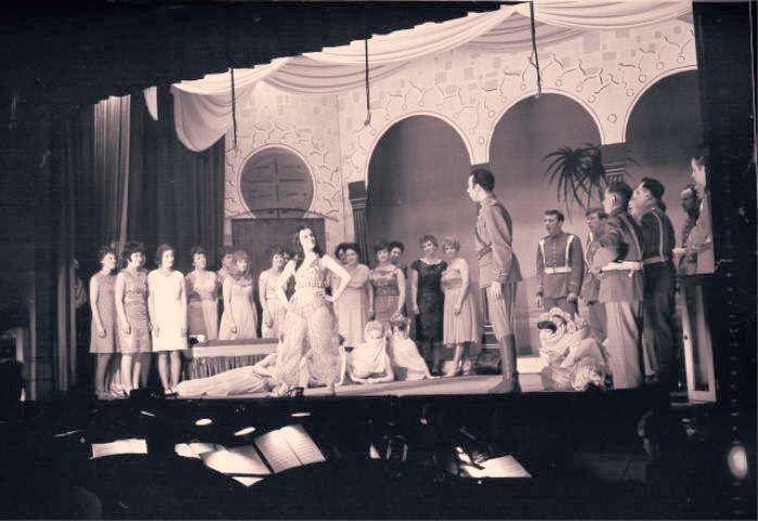 Performance of The Desert Song, 1960's.