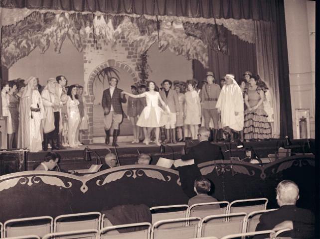 Performance of The Desert Song, 1960's. Performance of The Desert Song, 1960's.
