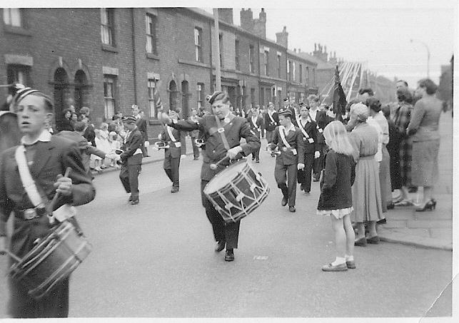 St Catharine's 5th Wigan BB Walking Day Mid 1950s Darlington St St Catharine's 5th Wigan BB Walking Day Mid 1950s Darlington St