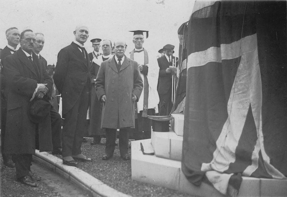 Dedication of Ince War Memorial