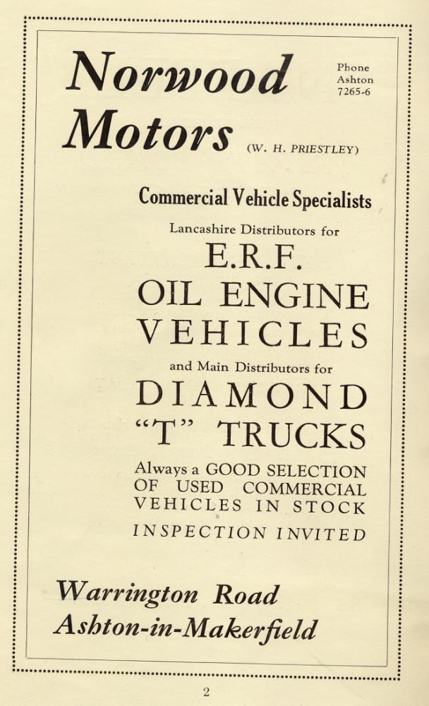 Motor Runs Around Wigan Brochure 1937 Motor Runs Around Wigan Brochure 1937