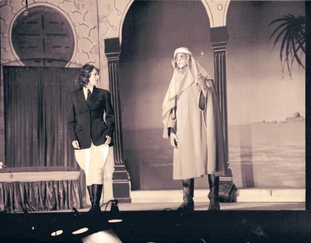 Performance of The Desert Song, 1960's. Performance of The Desert Song, 1960's.