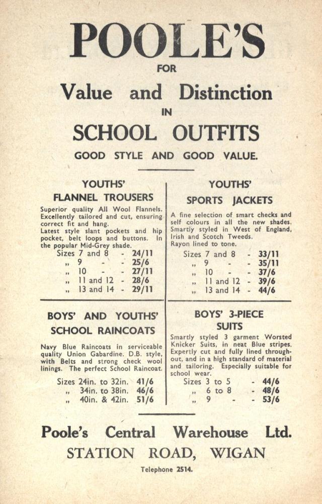 ADS FROM WGS MAG 1946 ADS FROM WGS MAG 1946