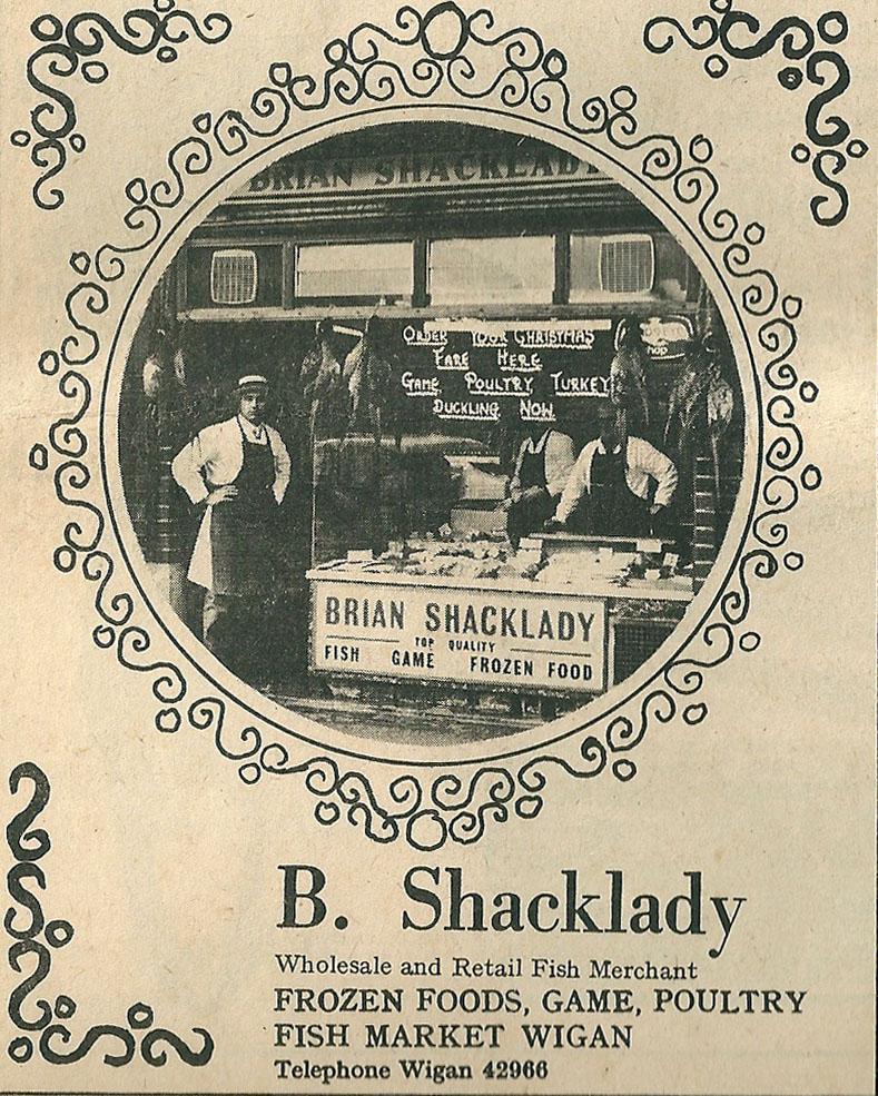 Shacklady's Stall 1966 Shacklady's Stall 1966