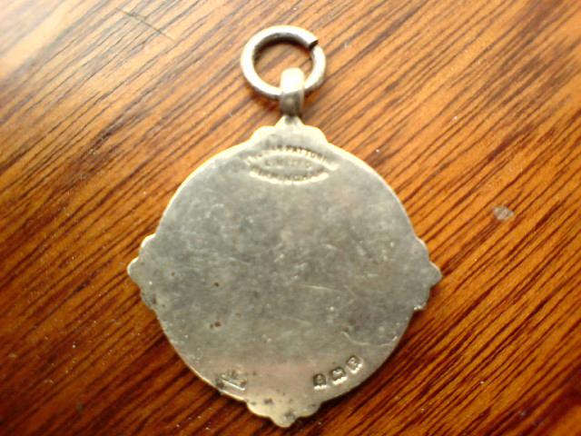 (Rear Face) 1937 Lancs. and Ches. Miners Welfare Committee Safety Badge (Rear Face) 1937 Lancs. and Ches. Miners Welfare Committee Safety Badge
