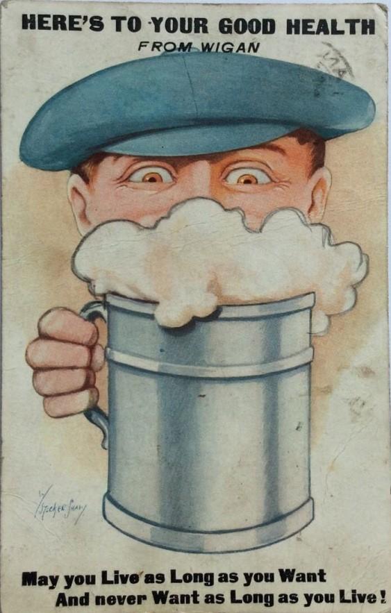 Comic card 1915 Comic card 1915