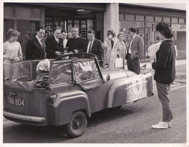 On holiday in a Bond Mini