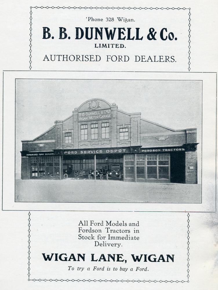 1920's advert B.B. Dunwell & Co. 1920's advert B.B. Dunwell & Co.