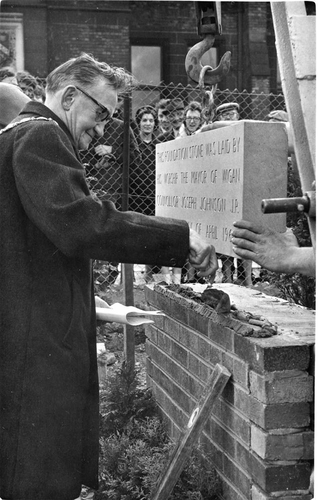  Joseph Johnson Mayor of Wigan 1966. 