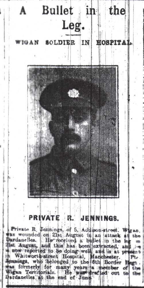 WW1 Wigan soldier