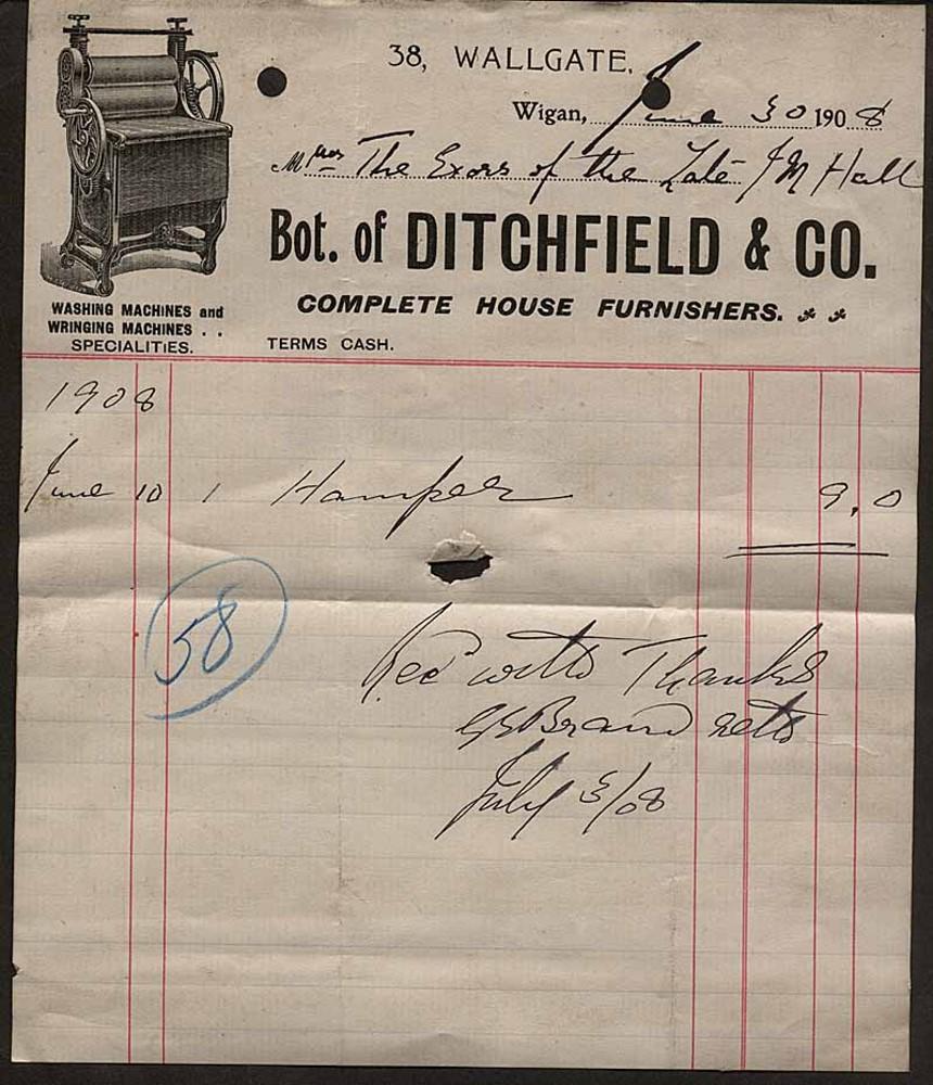 DITCHFIELD & CO 1908 DITCHFIELD & CO 1908