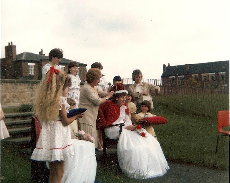 St Catharine's Rose Queen 1980s St Catharine's Rose Queen 1980s
