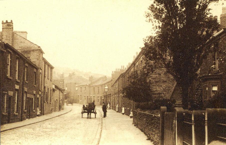 School Lane, UpHolland (Photo: Mick)