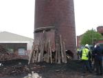 Demolition of Park Mill Chimney, Royton (55K)