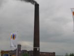 Demolition of Park Mill Chimney, Royton (34K)