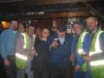 Fred and team in the Horton Arms for a well-earned pint (70K)