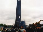 Demolition of Park Mill Chimney, Royton (51K)