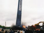 Demolition of Park Mill Chimney, Royton (54K)