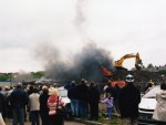 Demolition of Park Mill Chimney, Royton (55K)