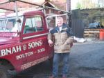 Tony Haslam and Fred's Land Rover (78K)