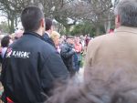 Opening of the miniature railway in Greenhead Park, Huddersfield March 2003. (83K)
