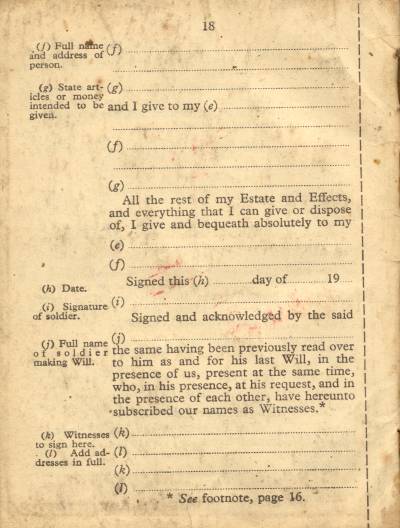 Soldier's Service and Pay Book