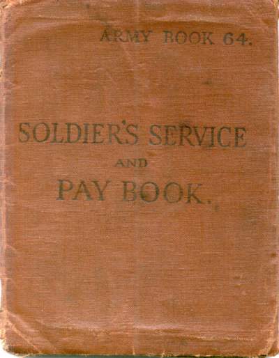 Soldier's Service and Pay Book