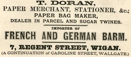 Doran T., paper merchant, stationer, &c.