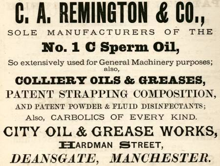 Remington C. A. & Co., oil & grease manufacturers