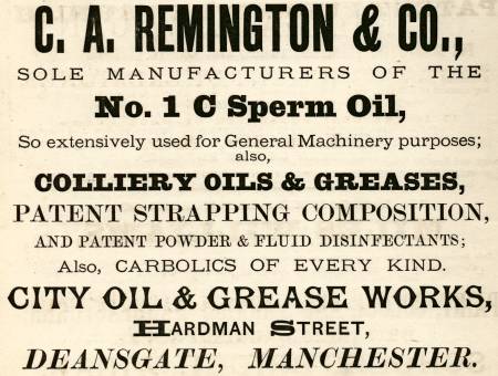 Remington C. A. & Co., oil & grease manufacturers