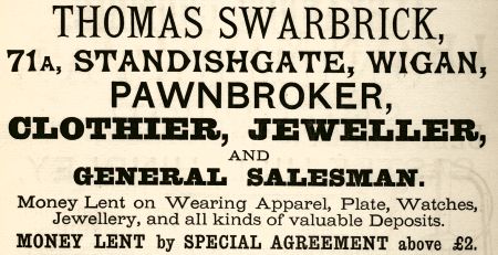 Swarbrick Thos., pawnbroker, clothier, &c.