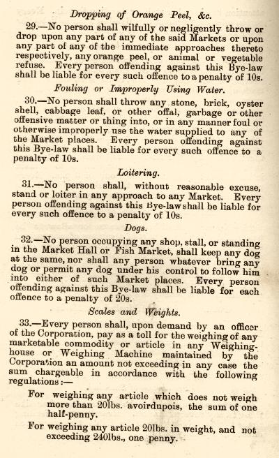 County Borough of Wigan Bye-Laws