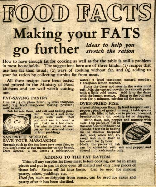 Making your fats go further