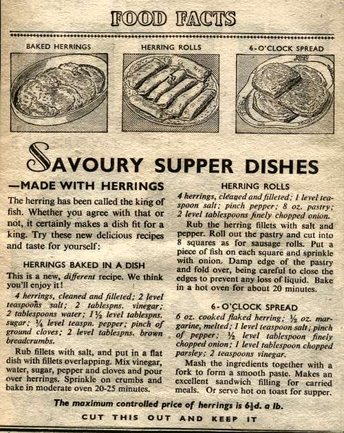 Savoury Supper Dishes