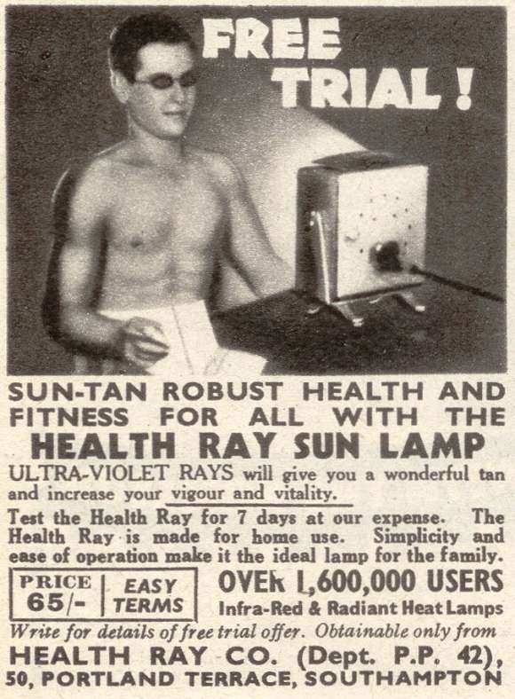 Health Ray Sun Lamp