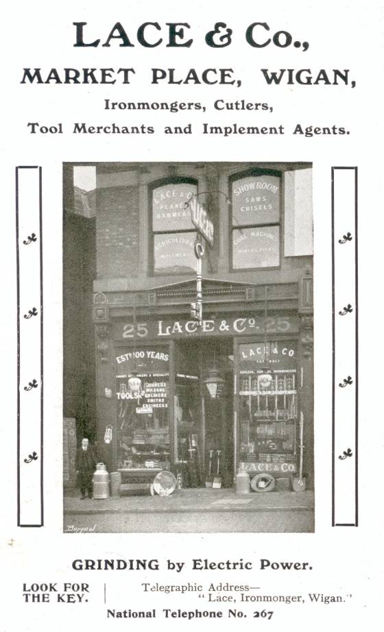 Lace and Co., Ironmongers, Cutlers