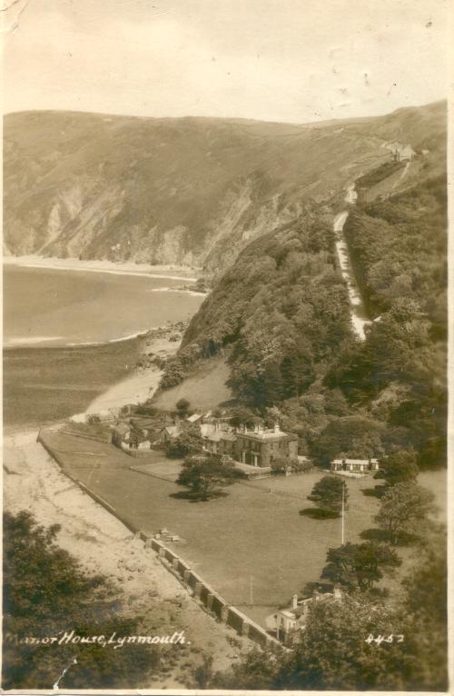 Postcard, Lynmouth to Wigan