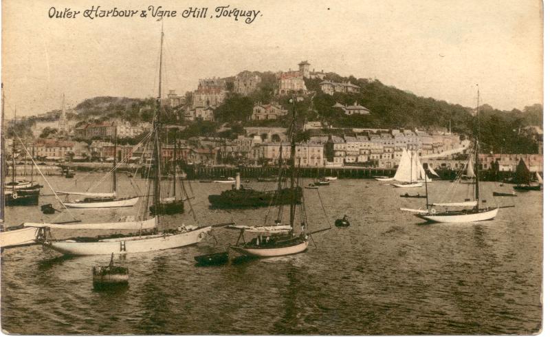 Postcard, Torquay to Wigan