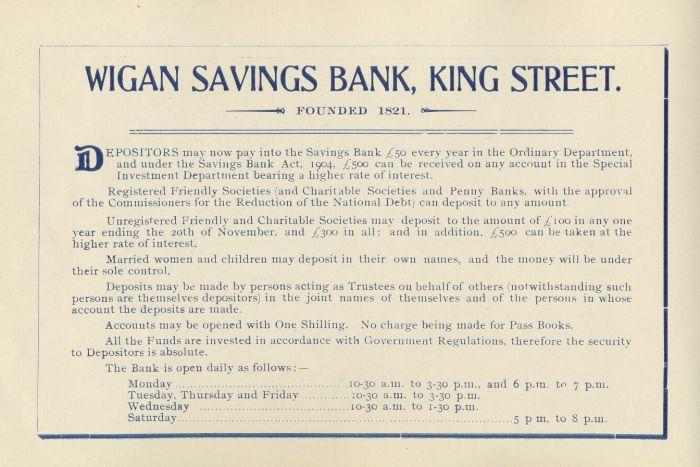Wigan Savings Bank