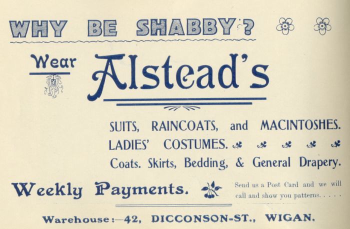 Alstead's Clothes, Wigan