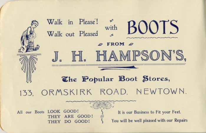 J. H. Hampsons, Boot Store
