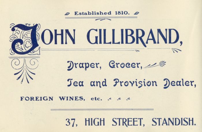 John Gillibrand, Grocer