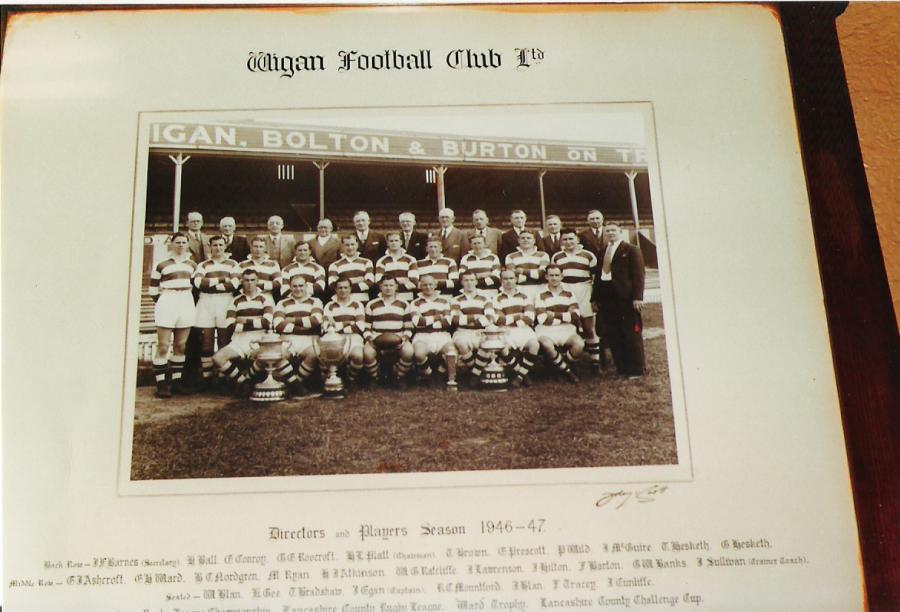 Old photograph in vault