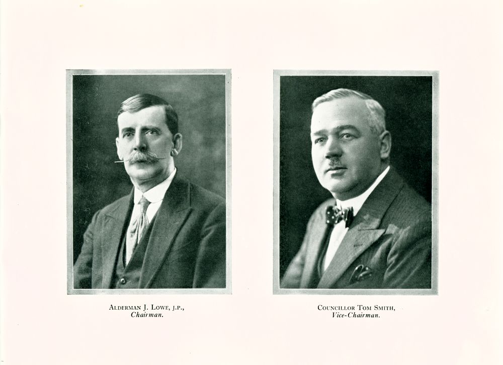 Alderman J. Lowe, J.P. and Councillor Tom Smith