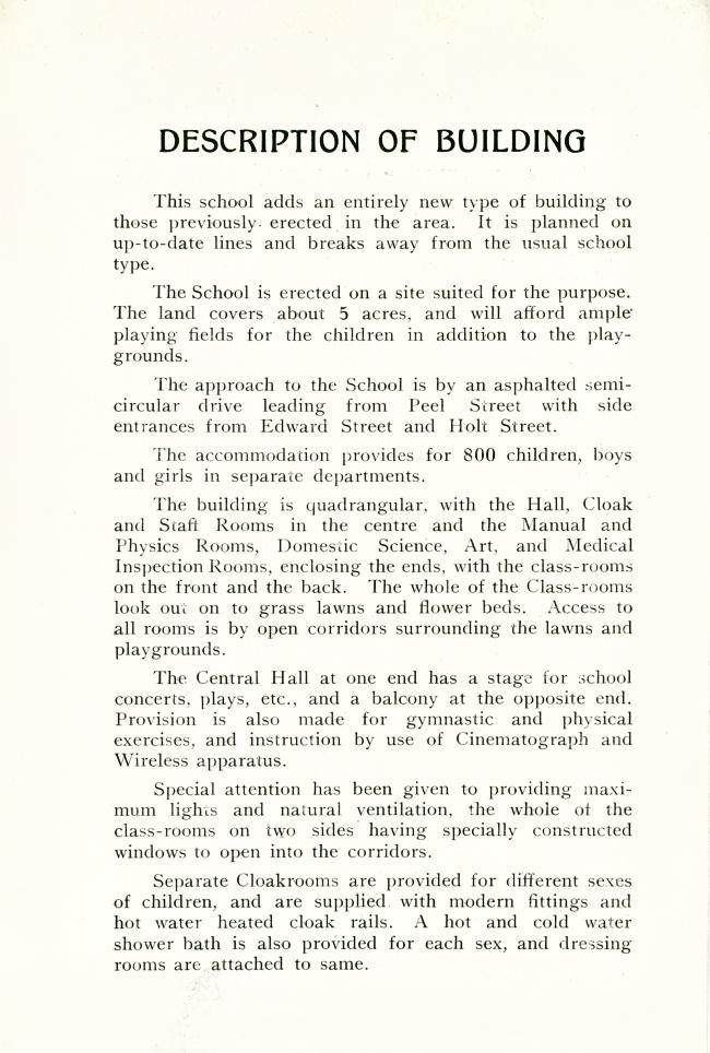 Description of Building