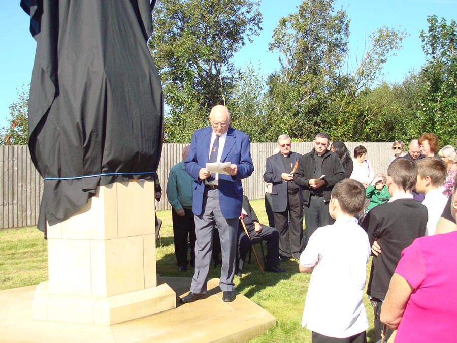 Unveiling of Lyme and Wood Pit Mining Memorial