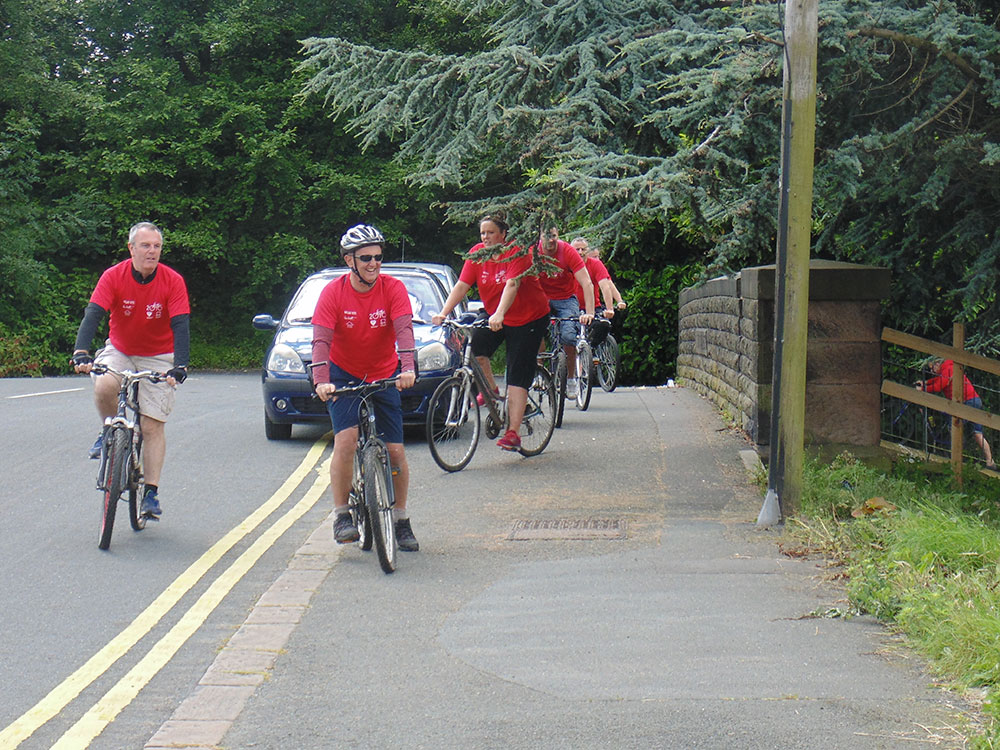 Charity Bike Ride, 2nd July, 2016