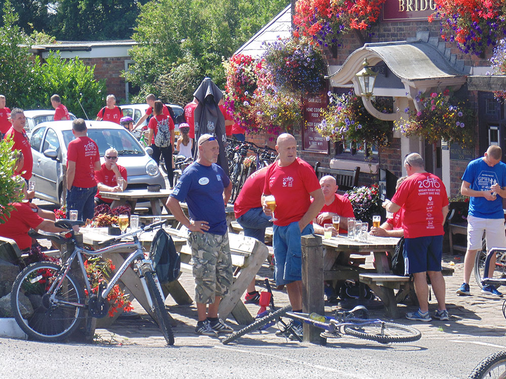 Charity Bike Ride, 6th August, 2016