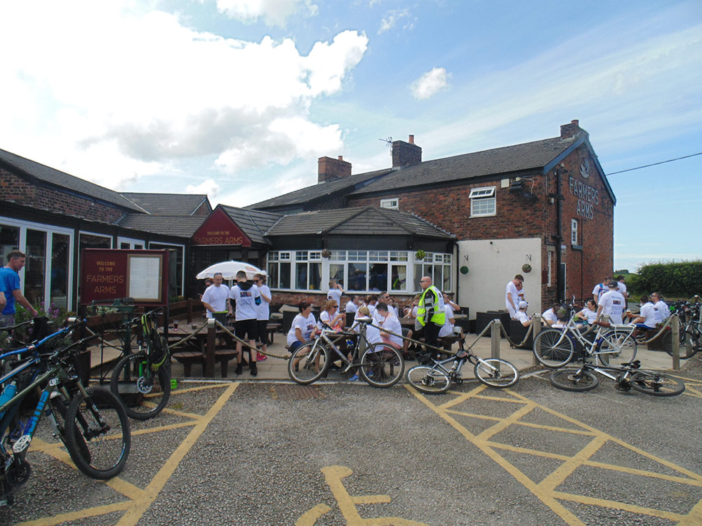 Charity Bike Ride, 3rd June, 2017